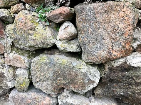 Stone wall. Stock Photos