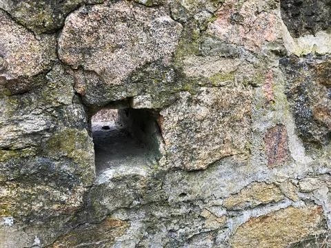 Stone wall. Stock Photos