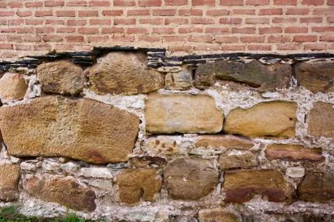 Stone wall Foto stock