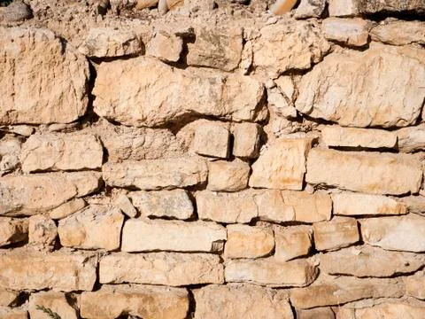Stone Wall Foto stock