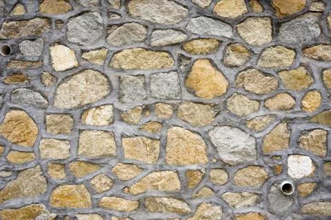 Stone wall Stock Photos