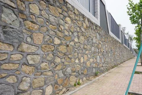 Stone wall Stock Photos
