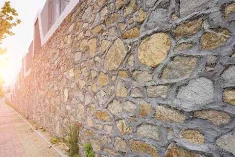 Stone wall Stock Photos