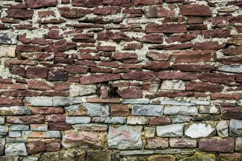 A stone wall Stock Photos