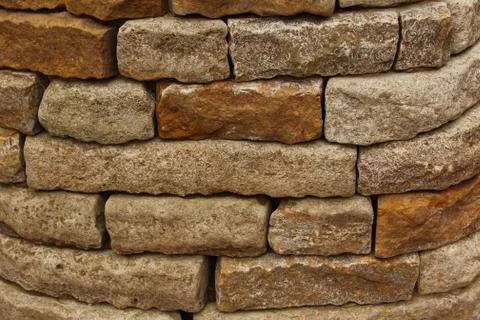 A stone wall Stock Photos