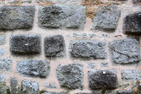 A stone wall Foto stock