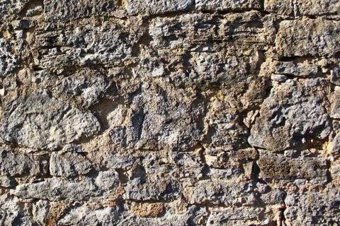 A stone wall Stock Photos