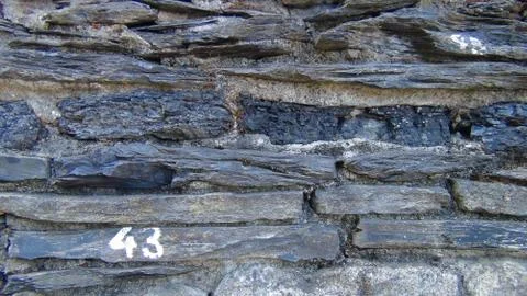 Stone Wall Foto stock