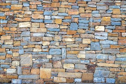 Stone wall Stock Photos