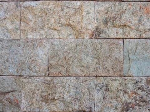 A stone wall. Foto stock