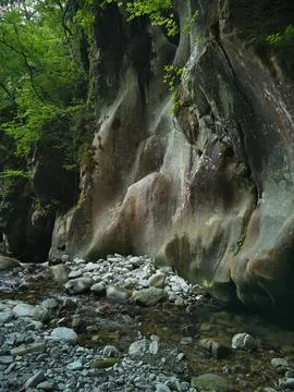 Stone wall 스톡 사진