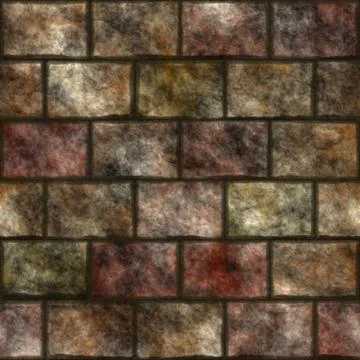 Stone wall seamless generated texture 스톡 일러스트