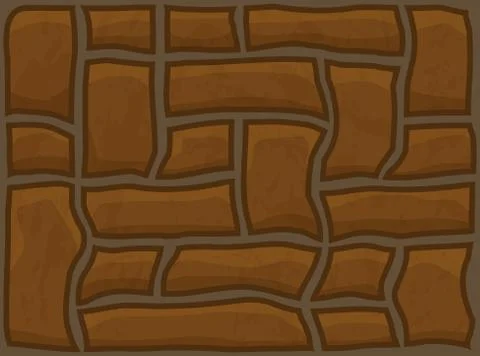Stone wall seamless texture beautiful banner wallpaper design illustration Illustrazione stock