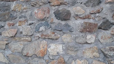 Stone in the wall structure Stock Footage 91338600