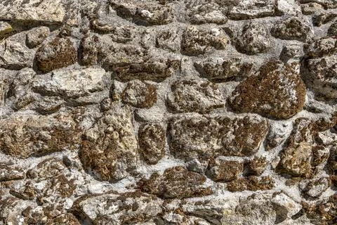 Stone wall structure Stock Photos