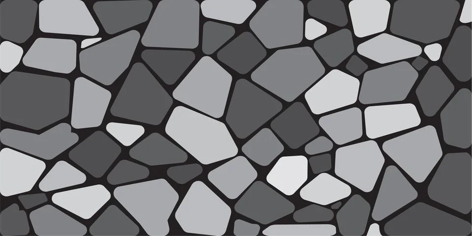 Stone wall surface pattern, abstract background. Stock Illustration