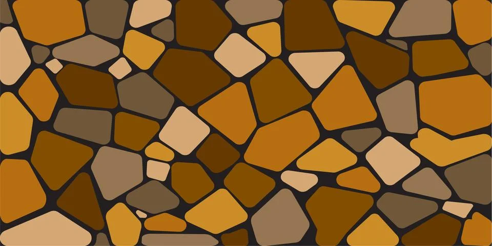 Stone wall surface pattern, abstract background. Stock Illustration