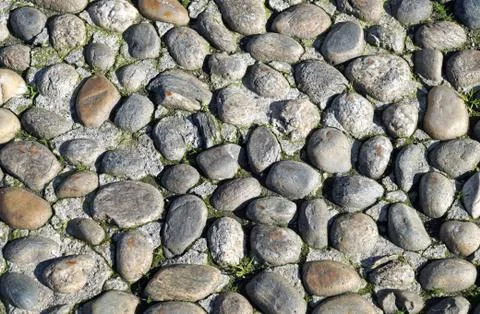 Stone wall texture background natural color Foto stock