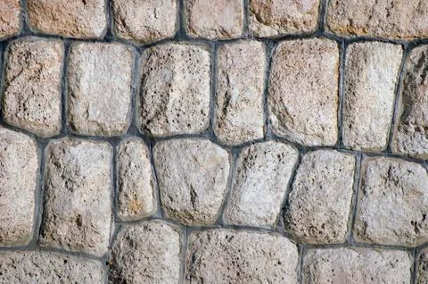 Stone wall texture background natural color Stock Photos