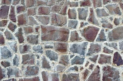 Stone wall texture background natural color Stock Photos