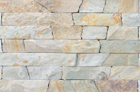 Stone wall texture background natural color Stock Photos