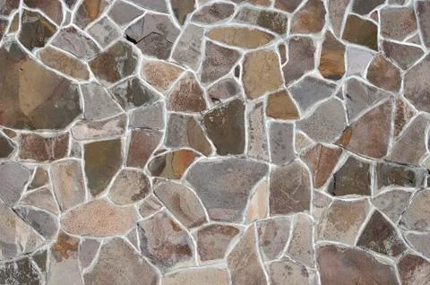 Stone wall texture background natural color Stock Photos
