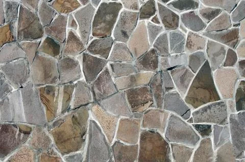 Stone wall texture background natural color Stock Photos