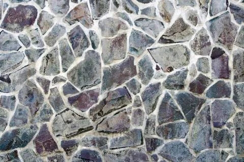 Stone wall texture background natural color Foto stock