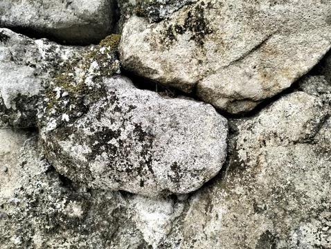 Stone Wall Texture Background with Natural Pattern 스톡 사진