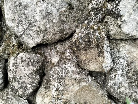 Stone Wall Texture Background with Natural Pattern 스톡 사진