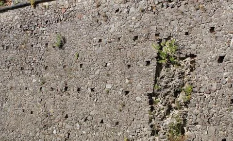 Stone wall texture background Stock Photos