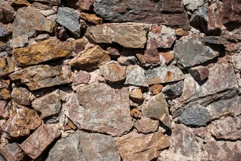 Stone wall texture background Stock Photos