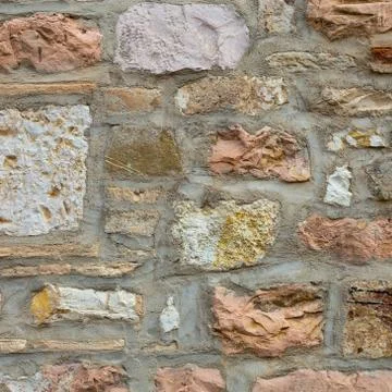 Stone wall texture background Stock Photos