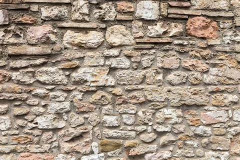 Stone wall texture background Fotos de archivo