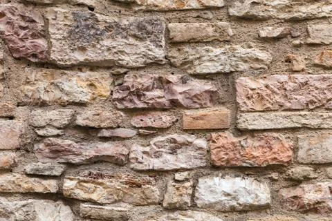 Stone wall texture background Stock Photos