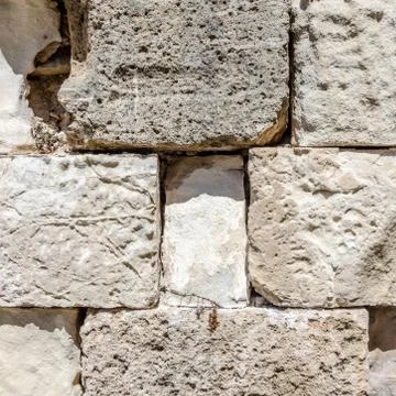 Stone wall texture background 스톡 사진