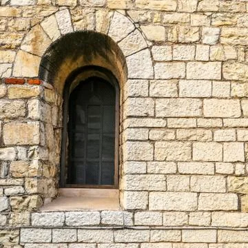 Stone wall texture background Stock Photos