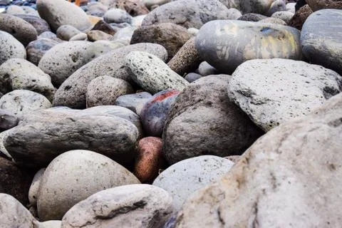 Stone wall texture, big rocks background, abstract Stock Photos