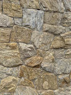 Stone wall texture close up Stock Photos
