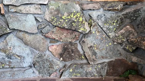 Stone Wall texture Stock Footage 156940402