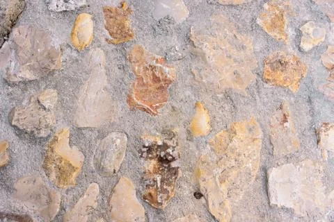 Stone wall texture or background Stock Photos