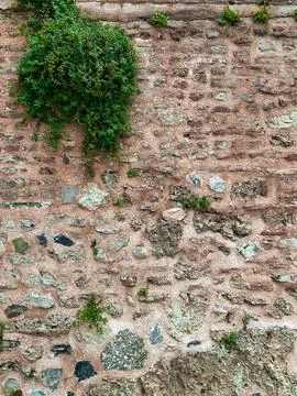 Stone wall texture. Part of a large stone for background or texture Foto stock