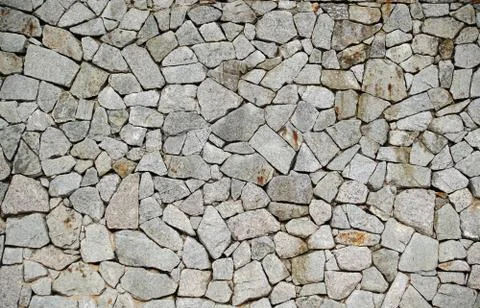 The stone wall texture pattern background. Stock Photos
