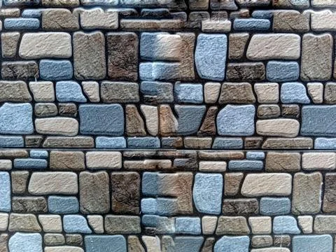Stone Wall Texture Pattern Background Foto stock