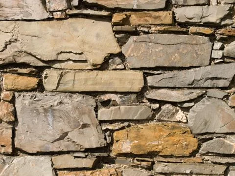 Stone wall texture Stock Photos