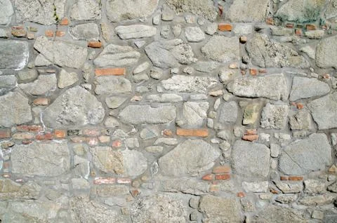 Stone wall texture Stock Photos