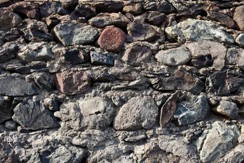 Stone wall texture Stock Photos