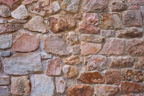 Stone wall texture Stock Photos