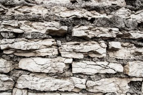 Stone wall texture Stock Photos