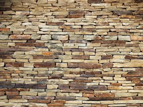 Stone wall texture Stock Photos
